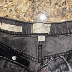 Black denim universal thread boyfriend jeans